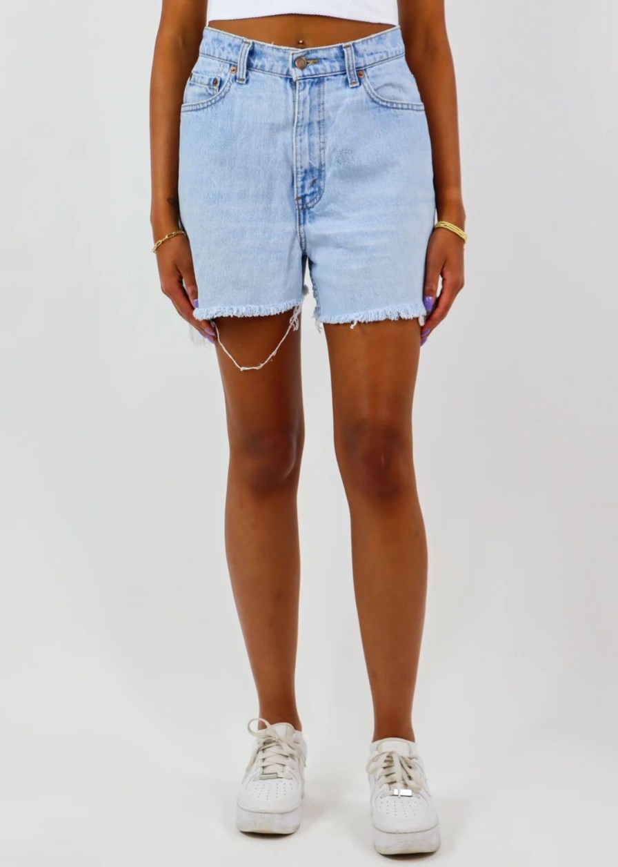 Newness * | Vintage Levi'S Bleeding Love Vintage Levi Shorts Light Wash Newness