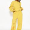 Newness * | Newness Boys Lie Angry Cupid Sweatpants Yellow