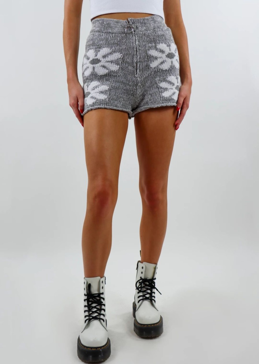 Bottoms * | Storia Good Habits Shorts Grey