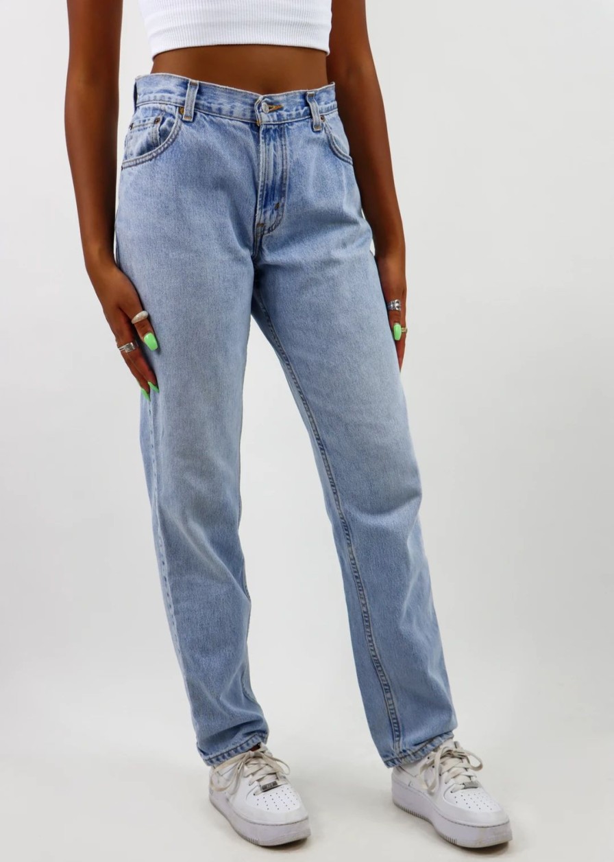 Bottoms * | Levi'S Who Says Vintage Levi Jeans Light Wash