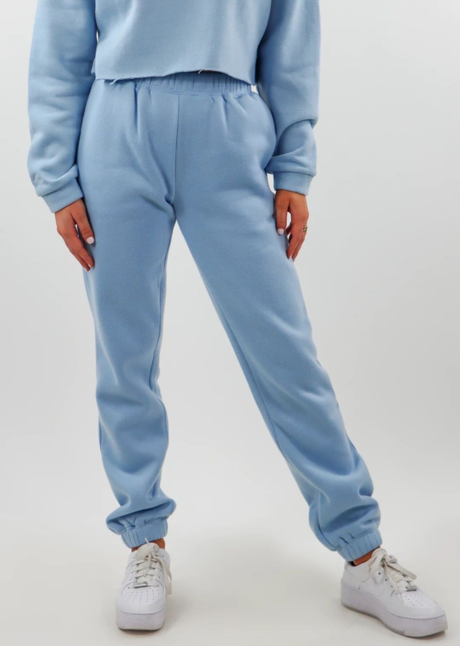 Edits * | Best Sellers Rock N Rags Signature Sweatpants Baby Blue