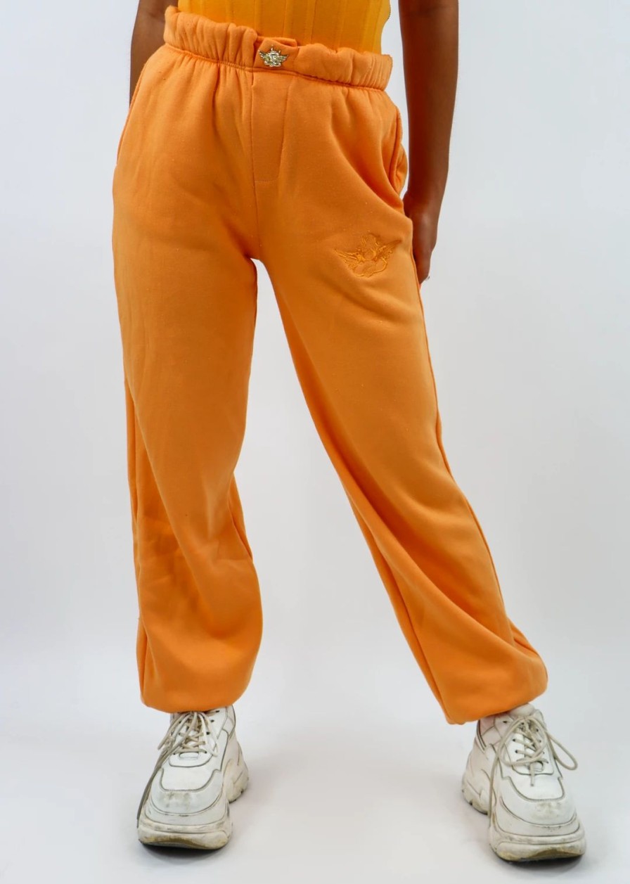 Bottoms * | Boys Lie Josh Grunfeld Pants Neon Orange