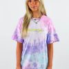 Edits * | Tops Shadow Hill Slushie Tie Dye Trophy T-Shirt Multi