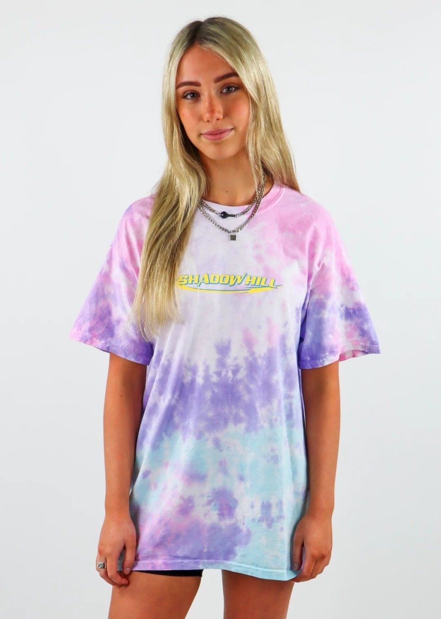 Edits * | Tops Shadow Hill Slushie Tie Dye Trophy T-Shirt Multi