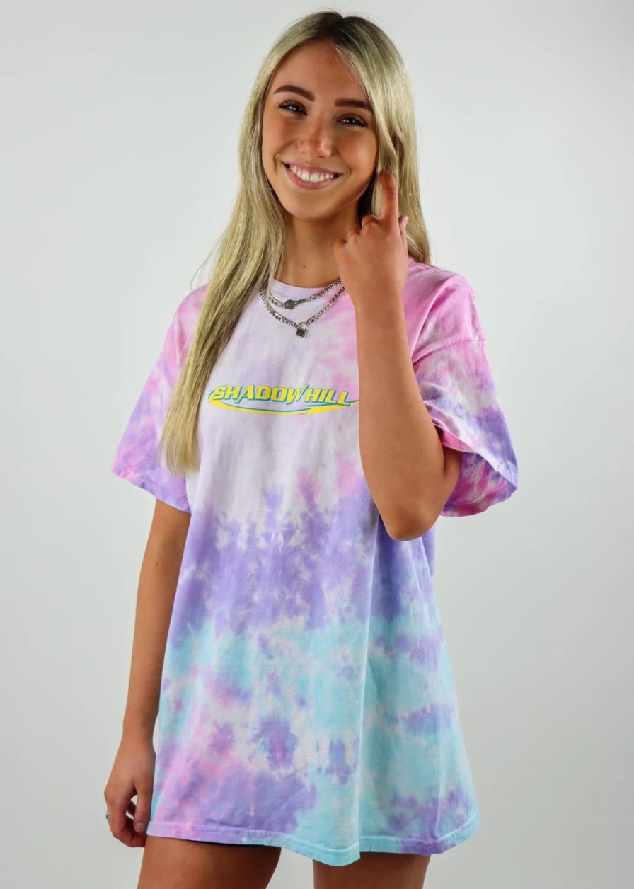 Edits * | Tops Shadow Hill Slushie Tie Dye Trophy T-Shirt Multi