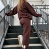 Edits * | Mayfair Group Mayfair Just Be F*Cking Kind Sweatpants Brown Newness