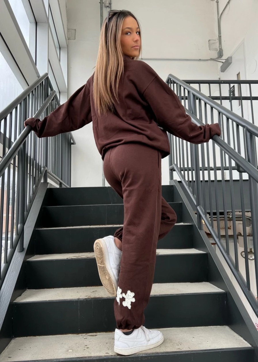 Edits * | Mayfair Group Mayfair Just Be F*Cking Kind Sweatpants Brown Newness