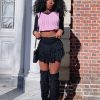 Edits * | Rock N Rags Sunshine Daydream Skirt Black Best Sellers