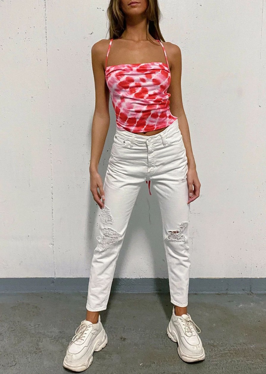 Newness * | Hidden Jeans Newness One Of Them Girls Jeans White