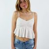 Tops * | Hyfve Favorite Song Tank White Newness