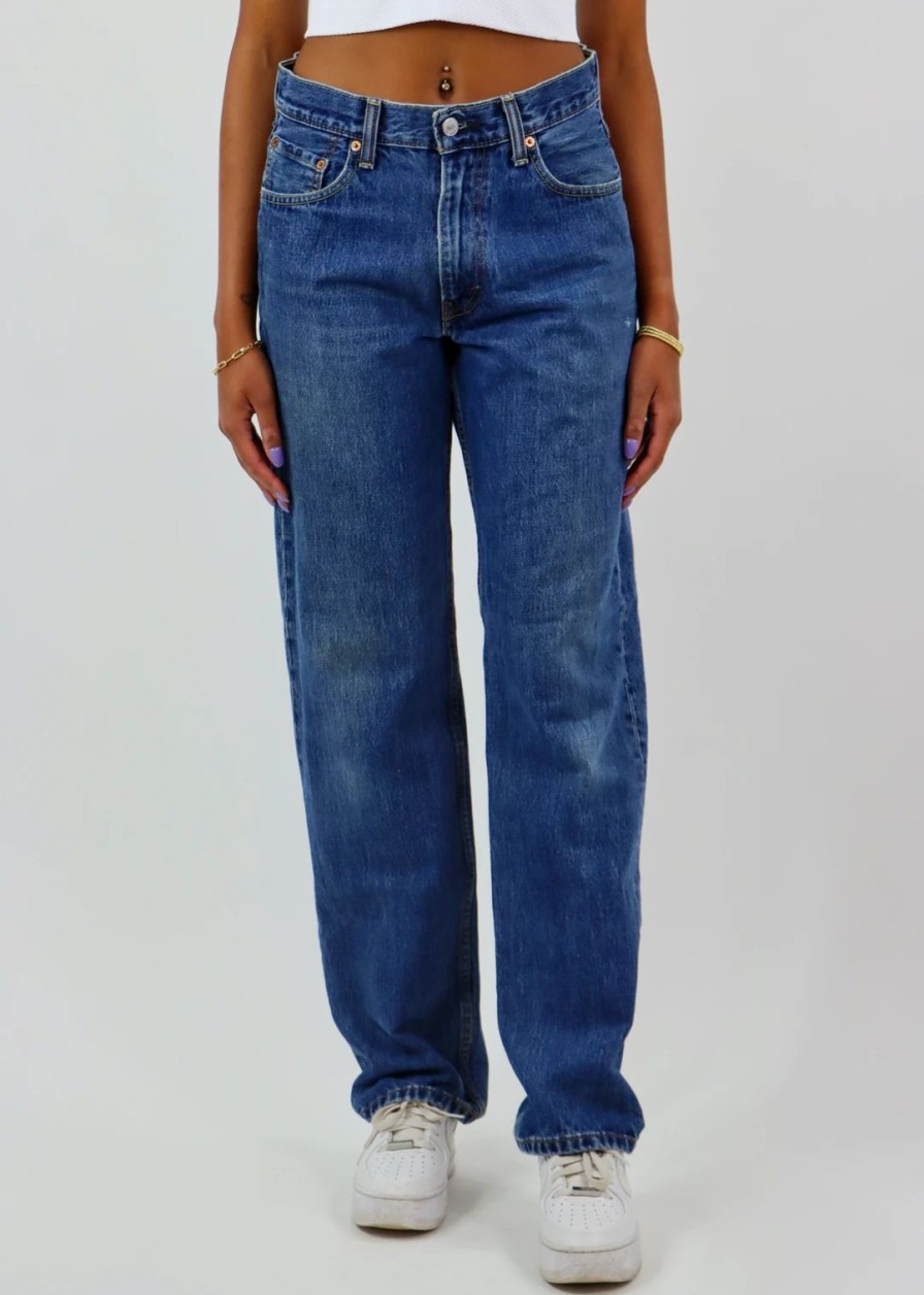 Newness * | Vintage Levi'S Newness Side To Side Vintage Levi Jeans Dark Wash