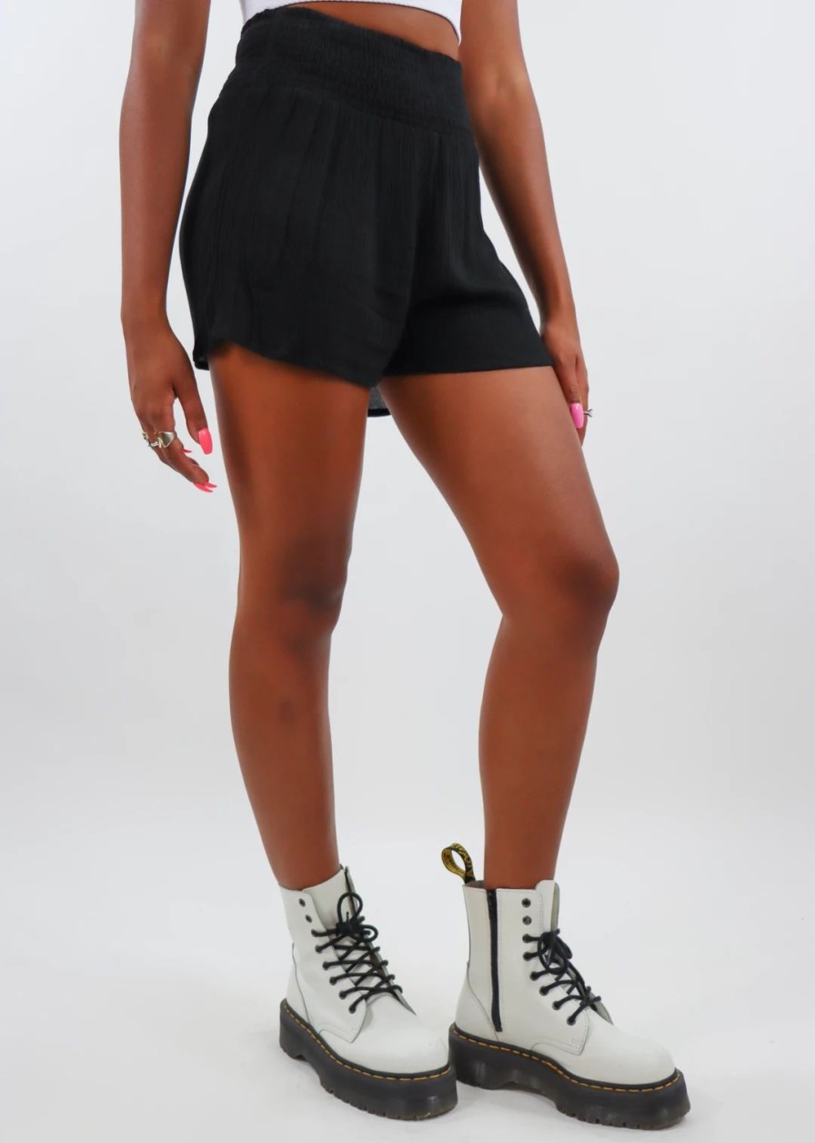 Edits * | Elan Hey It'S Me Shorts Black Bottoms