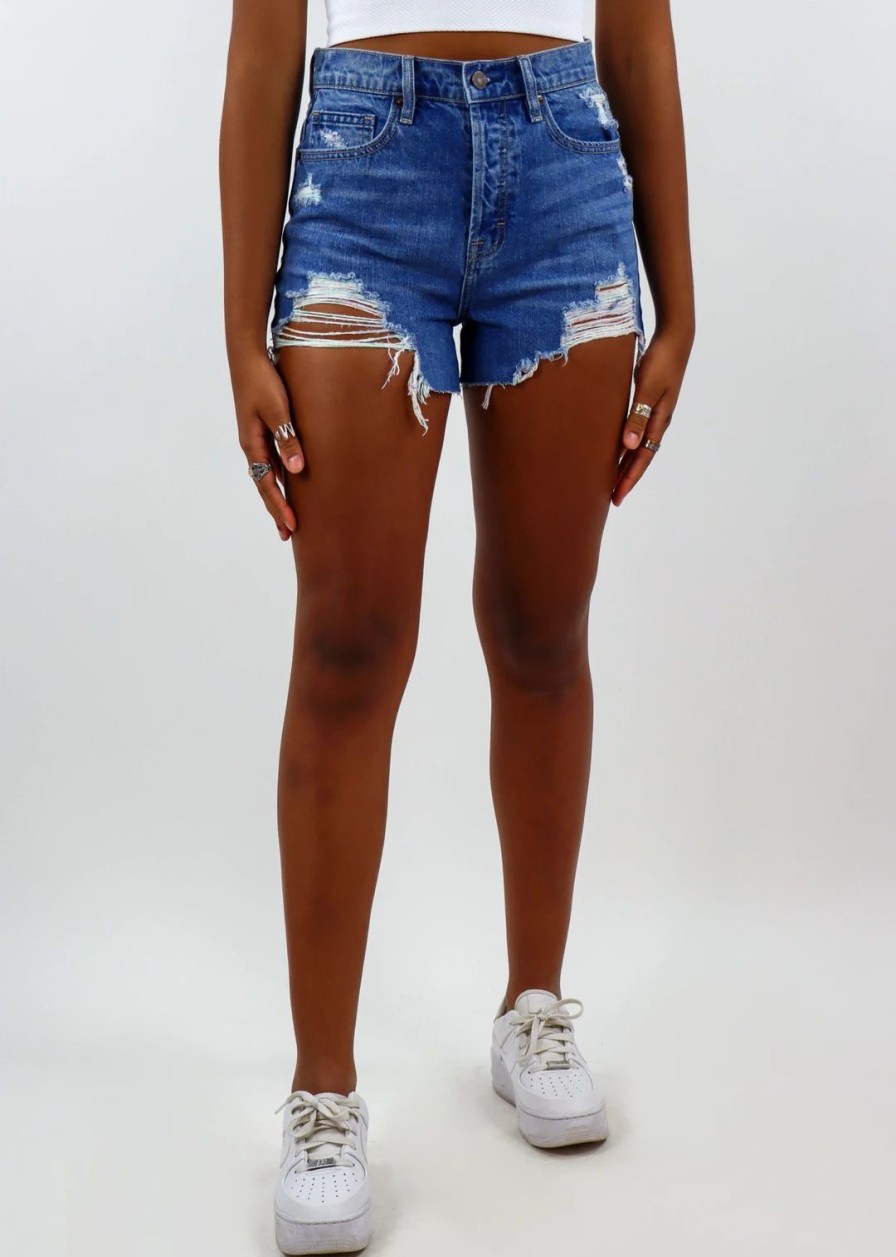 Edits * | Hidden Jeans All I Want Jean Shorts Dark Wash