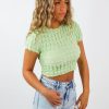 Tops * | Motel Candy Top Lime Newness