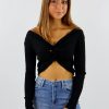 Tops * | Et Clet Twisted Fantasy Sweater Black