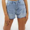 Bottoms * | Ontwelfth Shine On Denim Shorts Light Wash Denim Bottoms