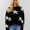 Tops * | Rock N Rags Starstruck Sweater Black Tops