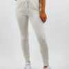 Bottoms * | Hyfve Never Catch Me Joggers Oatmeal Bottoms