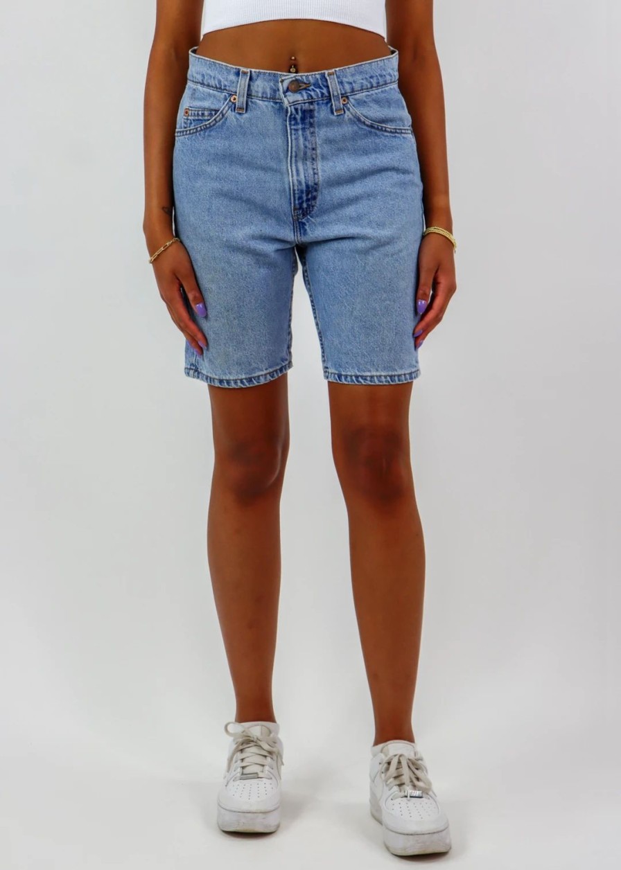 Newness * | Vintage Levi'S One, Two Step Vintage Levi Shorts Light Wash Newness