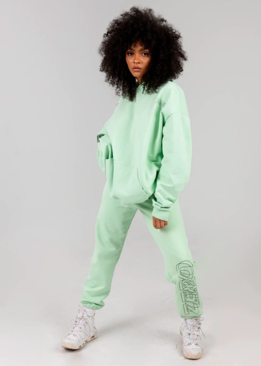 Edits * | Mayfair Group Mayfair It Costs $0 To Be A Nice Person Sweatpants Mint Newness