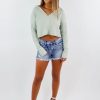 Tops * | Mono B Newness Wake Up Top Sage