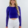 Tops * | Bailey Rose Still The One Top Cobalt Blue