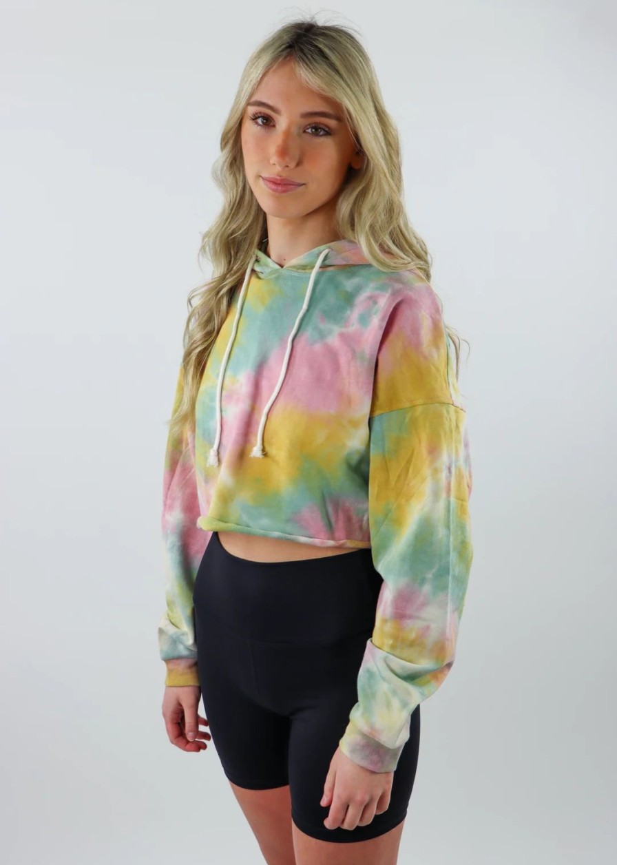 Tops * | Bailey Rose Tops True Colors Hoodie Multi