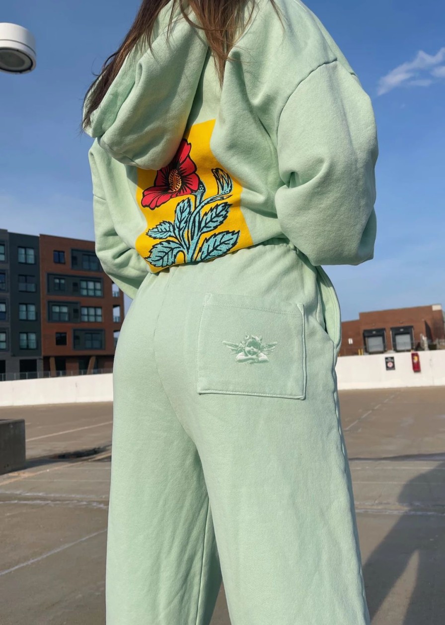 Edits * | Boys Lie Get Blocked Sweatpants Mint