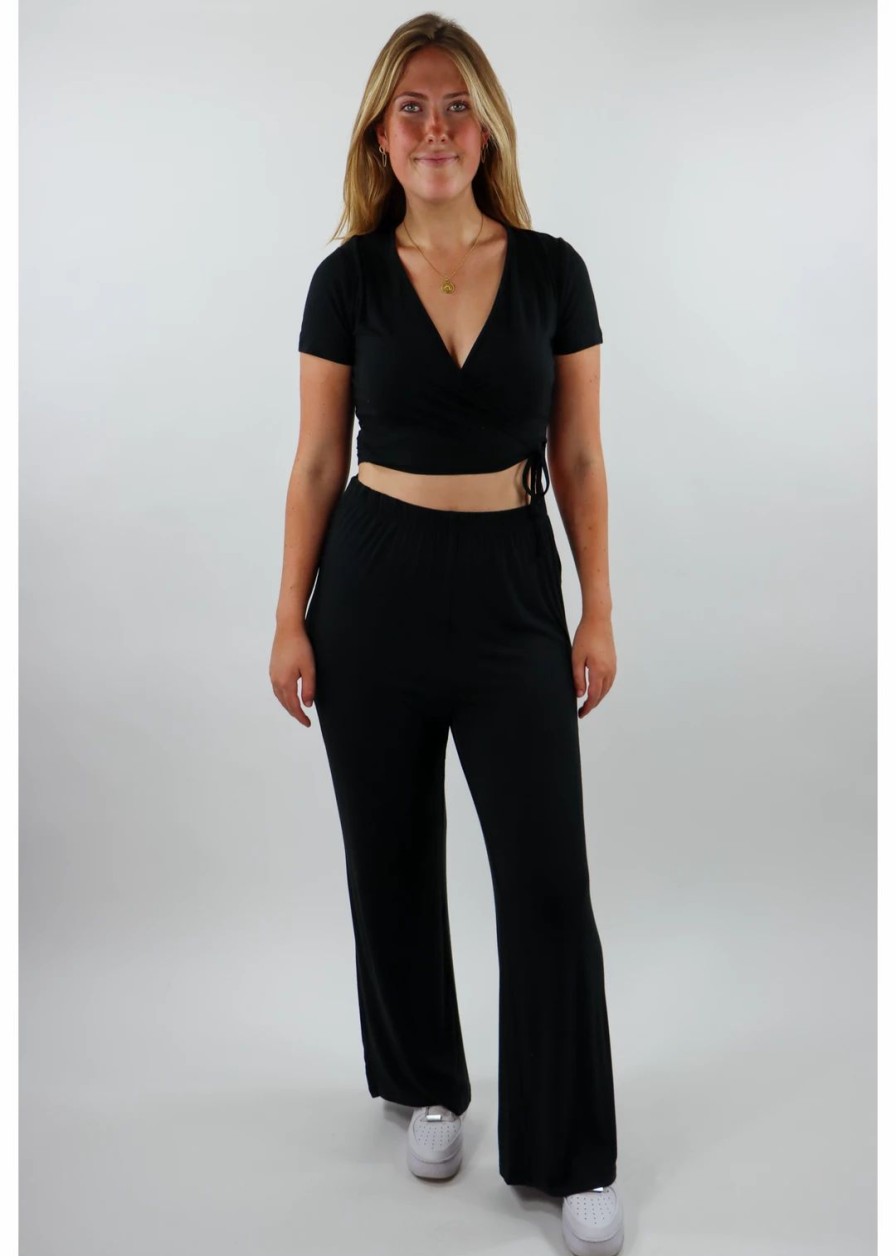 Tops * | Hyfve Getting Over You Set Black Tops