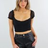 Tops * | Tic Toc Best Sellers Babygirl Top Black