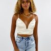 Tops * | Tic Toc Belle Tank Top Champagne