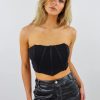 Tops * | Tic Toc Tops Gonna Get This Corset Top Black