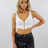 Tops * | Tic Toc West Savannah Tank White Tops