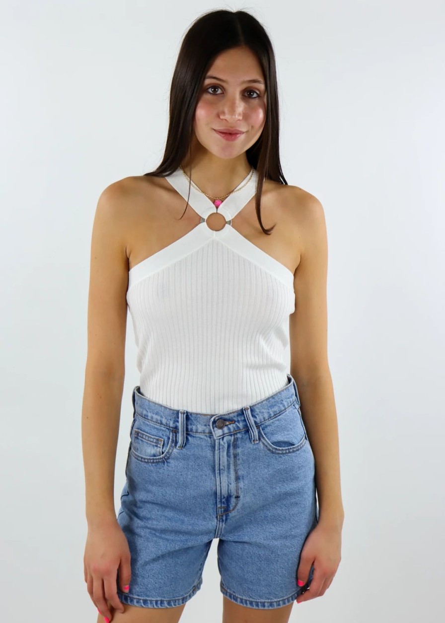 Tops * | Blue Blush Meant To Be Top Ivory