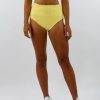 Edits * | Dippin' Daisy'S Lemon Sugar Bikini Bottom Yellow Swim