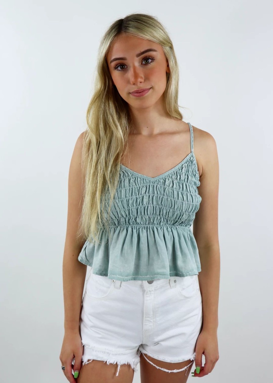 Tops * | Rock N Rags Picture Of You Tank Mint Tops