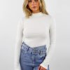 Tops * | By Together Young Souls Long Sleeve Top Ivory Tops