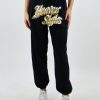 Edits * | Bottoms Boys Lie Heaven Sighs Sweatpants Black & Gold