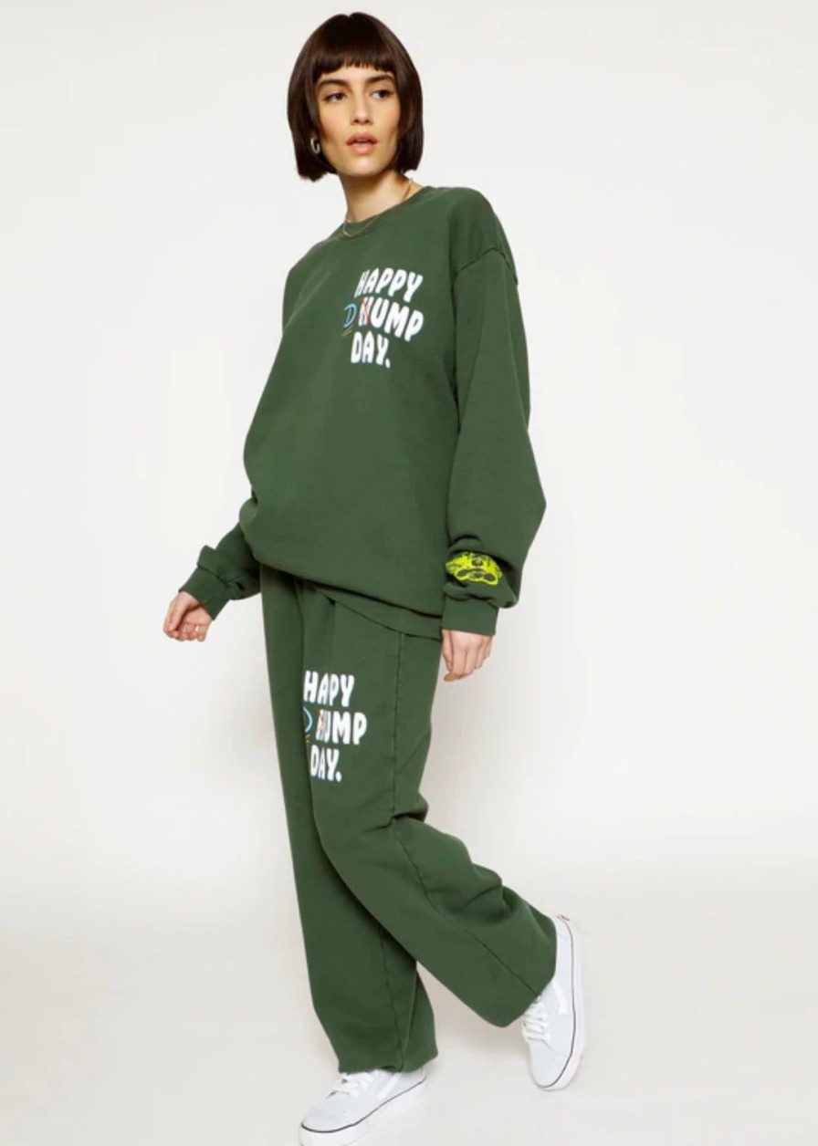 Edits * | Boys Lie Give Em' Hell Sweatpants Green