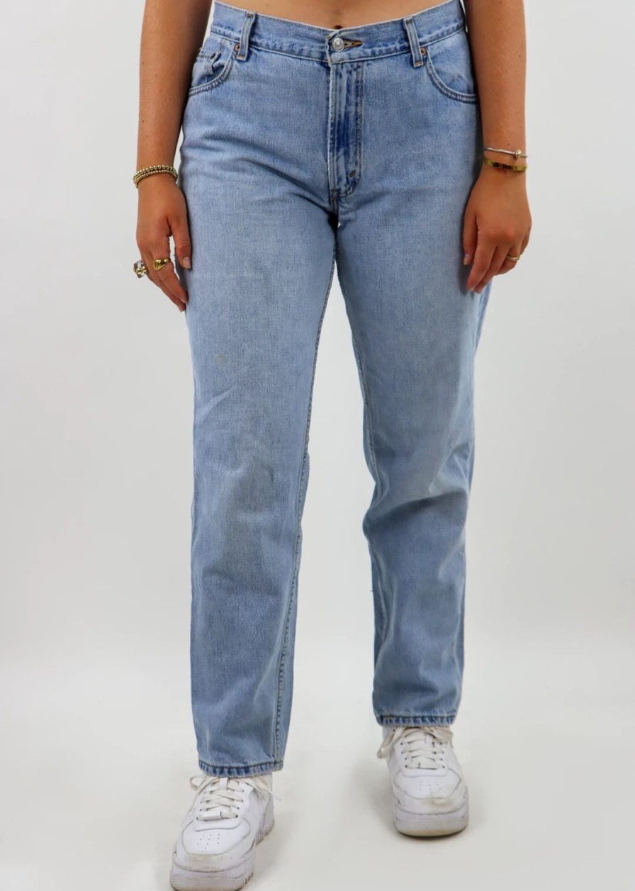 Bottoms * | Levi'S Don'T Cha Vintage Levi Jeans Light Wash Bottoms