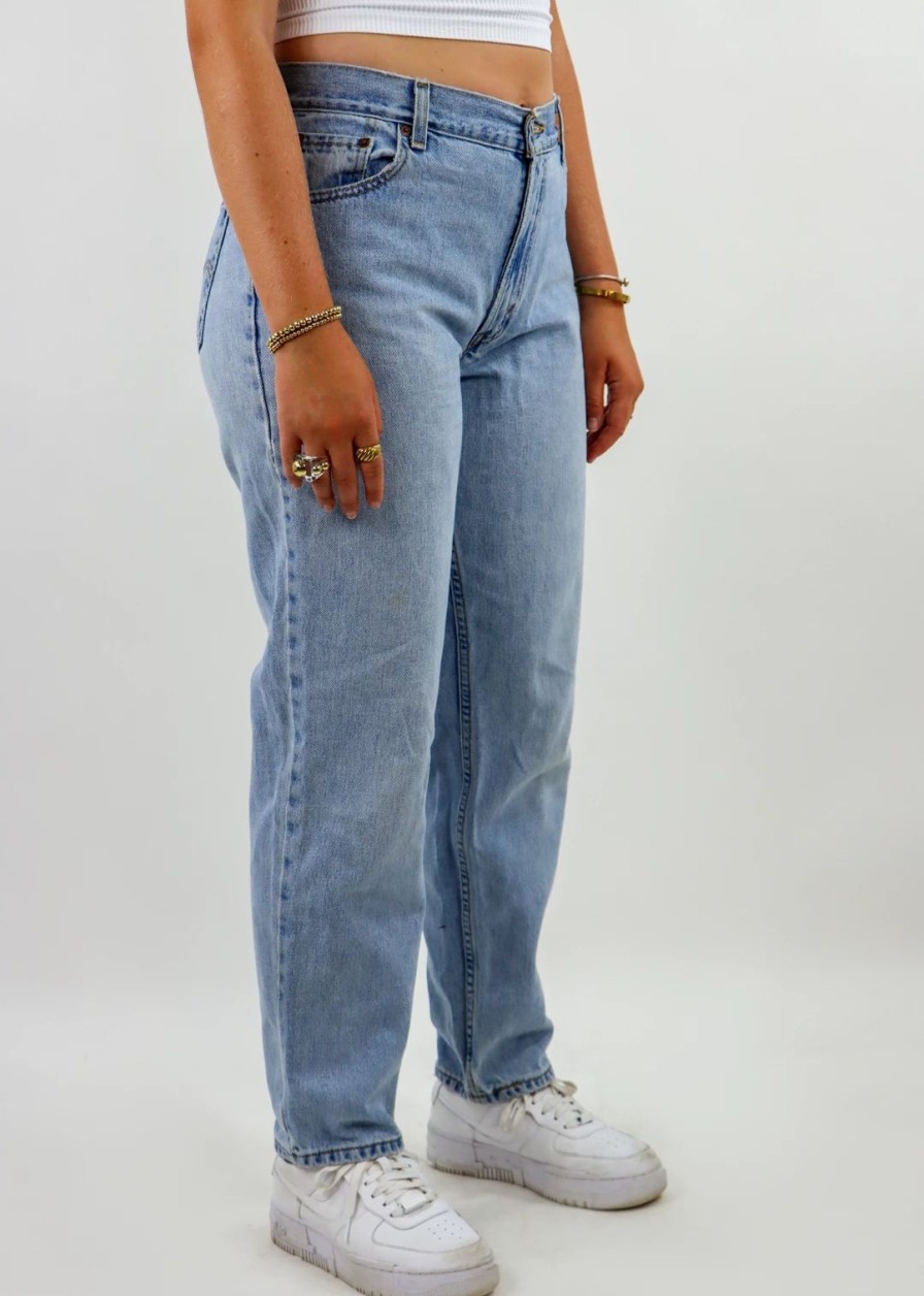 Bottoms * | Levi'S Don'T Cha Vintage Levi Jeans Light Wash Bottoms