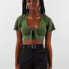 Tops * | Dance & Marvel Butterfly Kisses Top Olive