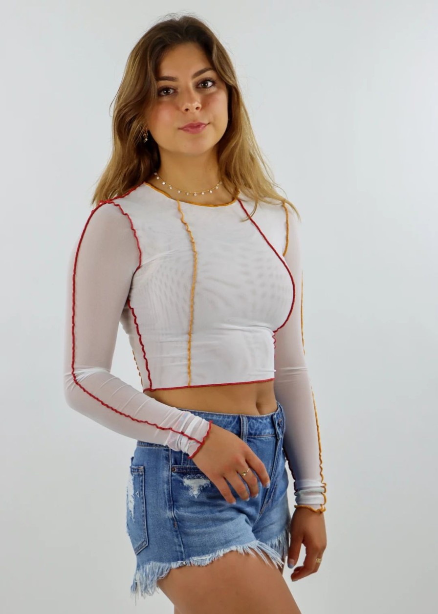 Tops * | Bailey Rose Still The One Top White