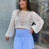 Edits * | Le Lis Bottoms Teenage Dream Skirt Baby Blue