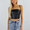 Tops * | Sky To Moon Tops With Your Love Tube Top Black