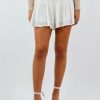 Edits * | Hyfve Power Of Love Shorts White