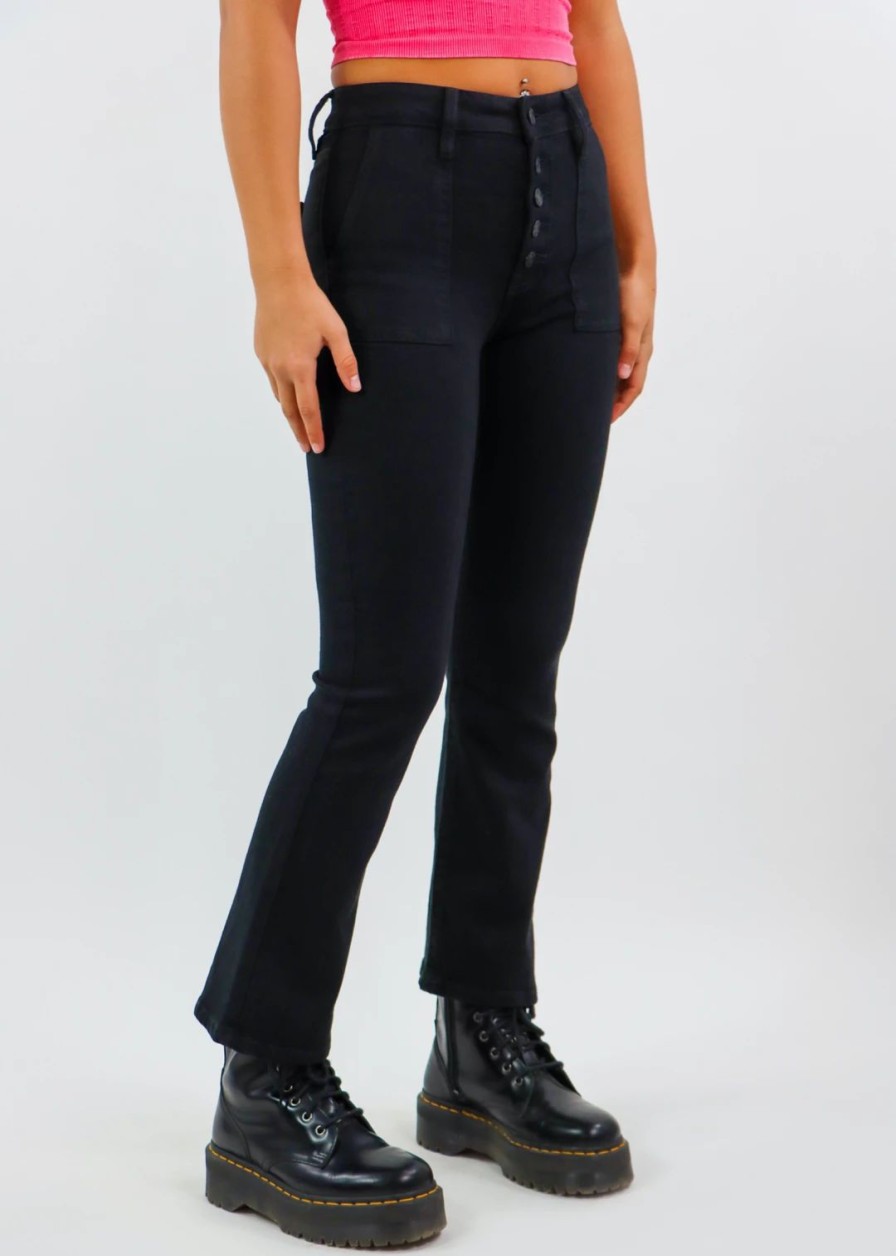 Newness * | Hidden Jeans Newness Bad Religion Jeans Black