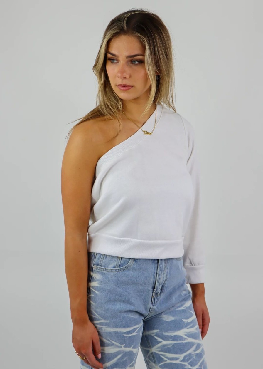 Tops * | Vintage Havana Tops It'Ll Be Okay Top White