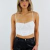 Tops * | Tic Toc Best Sellers Party Girl Top White