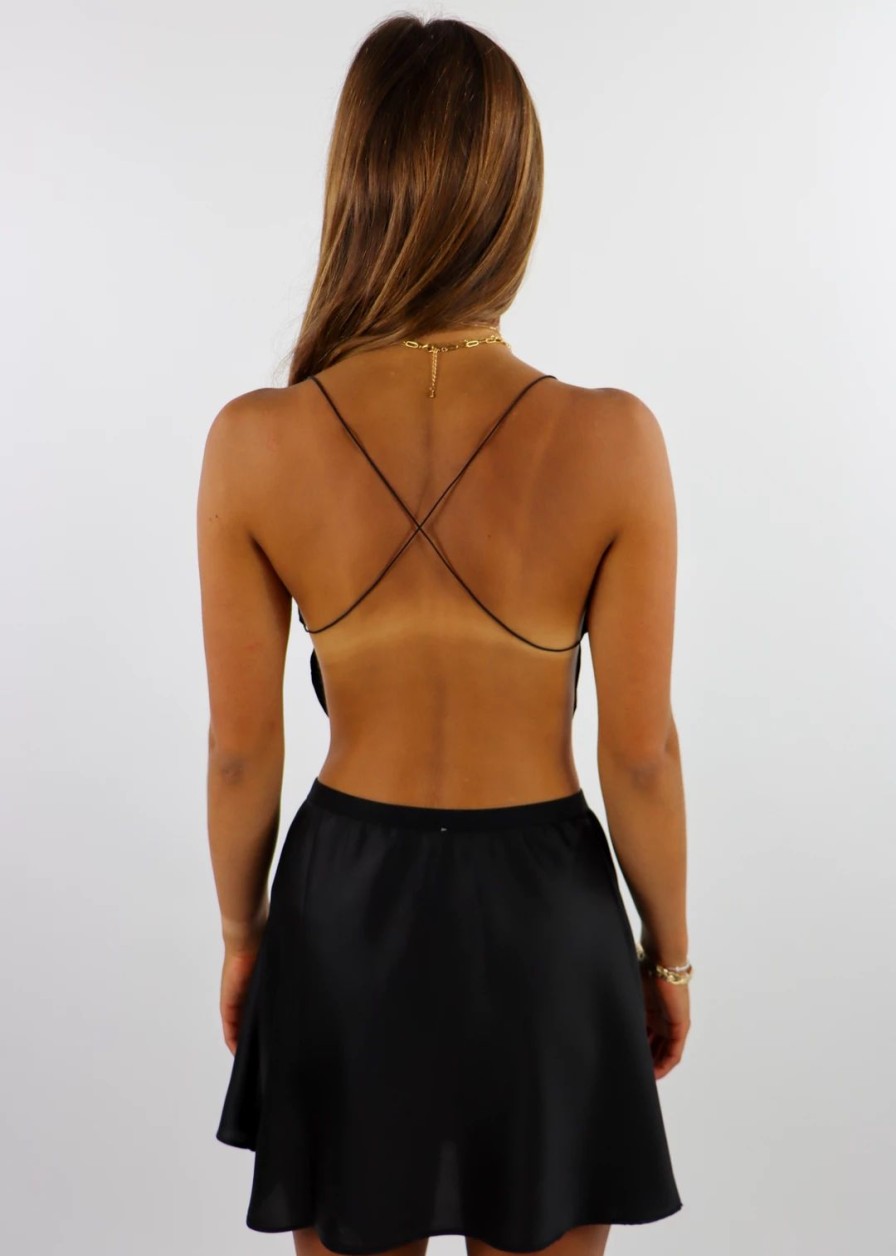 Tops * | Et Clet Can'T Touch This Set Black Tops